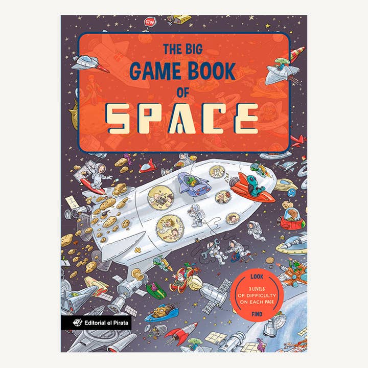 The Big Game Book of Space: Game book in English for wholesale by Editorial El Pirata