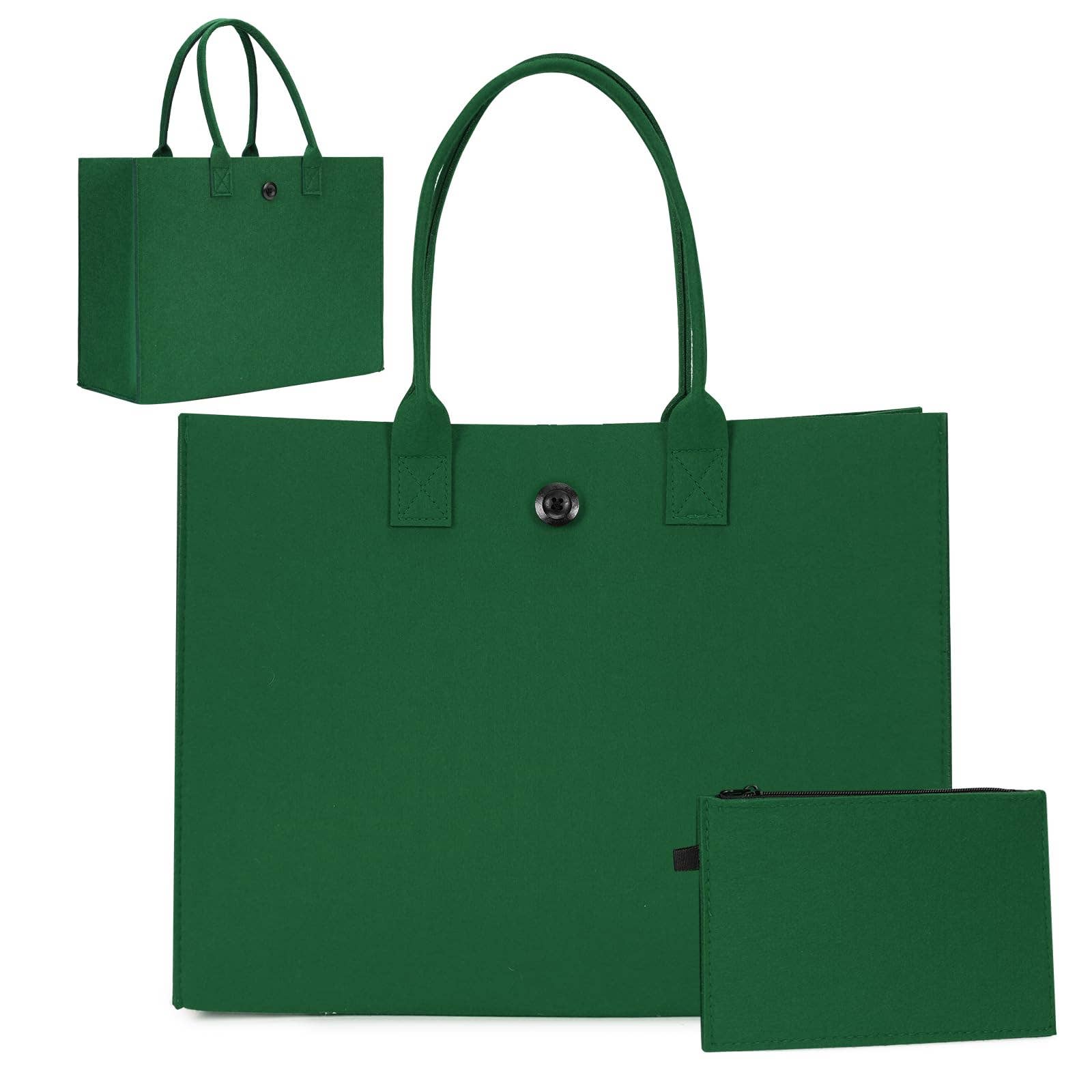 wandf – wholesale Livsmedels-/Shoppingväska – ECOHUB tålig återanvändbar kasse i återvunnet filttyg16