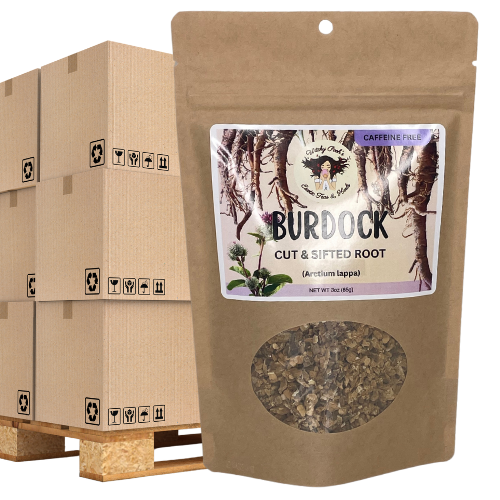 Witchy Pooh's Exotic Teas & Herbs - Wholesale Loose Tea - Witchy Pooh's Burdock Root Tea - Cut and Sifted9