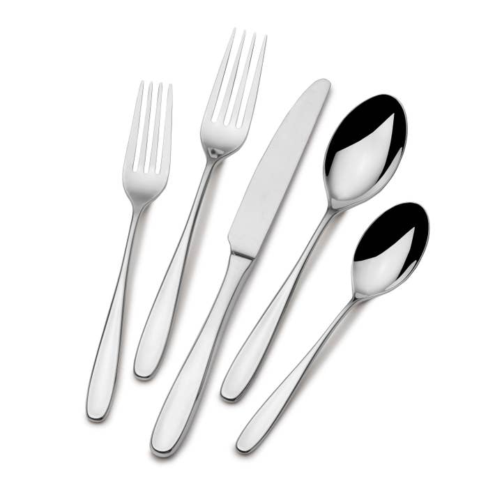 Mikasa Laken 18.10 Stainless Steel Flatware Set 20.4 for wholesale by Lifetime Brands Silverwarehouse