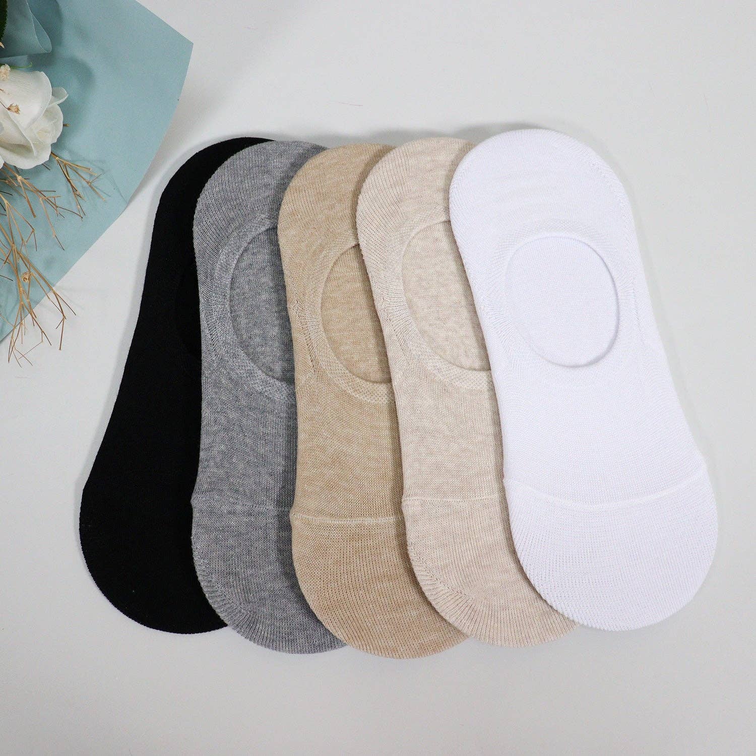 7DAYSSOCKS - Vendita all'ingrosso Calzini - Uomo - Calzini da uomo in cotone senza cuciture profumati antiscivolo senza cuciture7