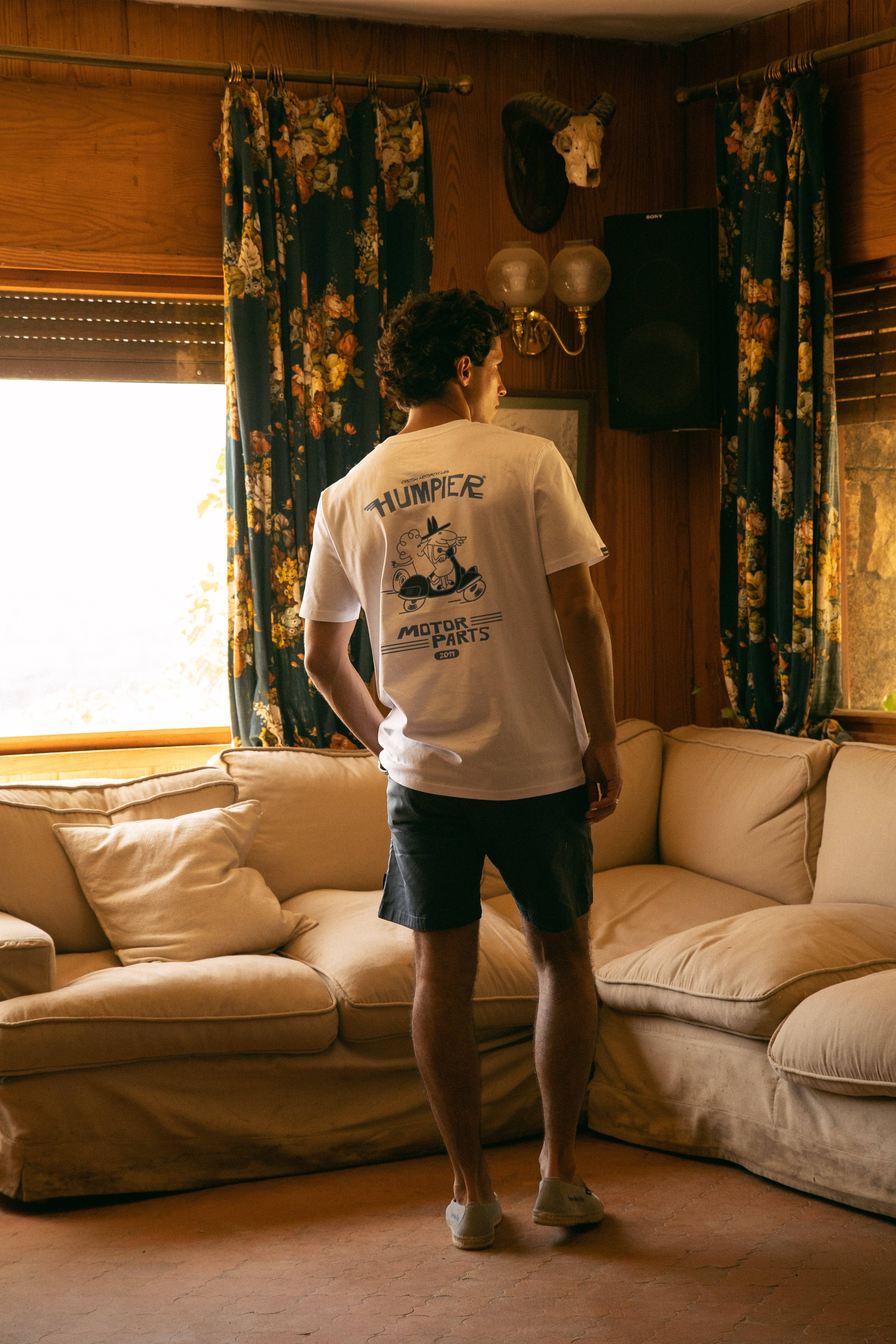 Humpier – wholesale Screen printed t-shirt – unisex – Vespas T-shirt3