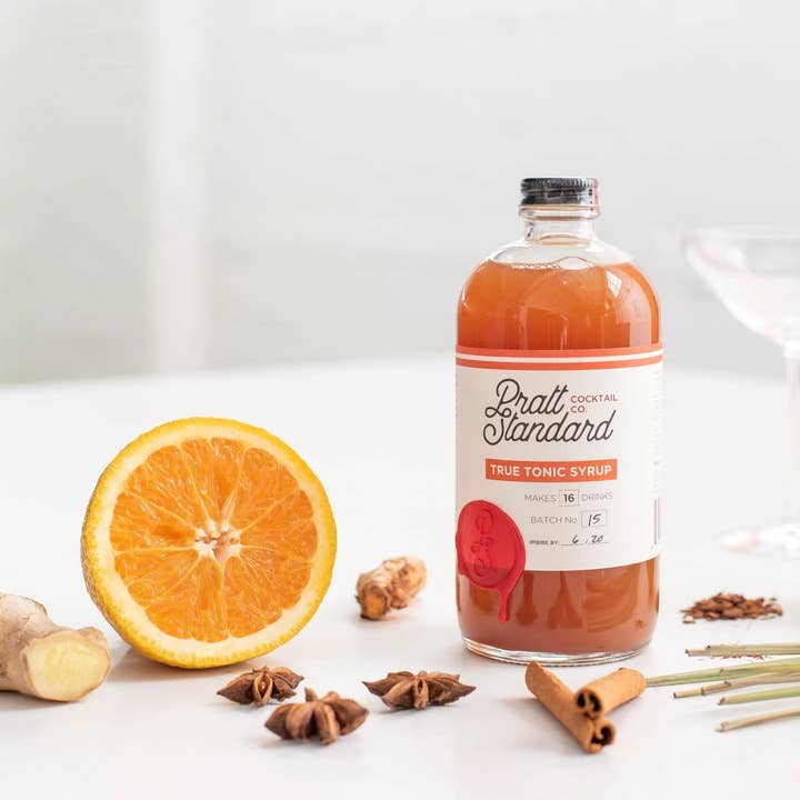 Pratt Standard Cocktail Co. - Wholesale Cocktail Mix/Syrup - True Tonic Syrup - 16oz