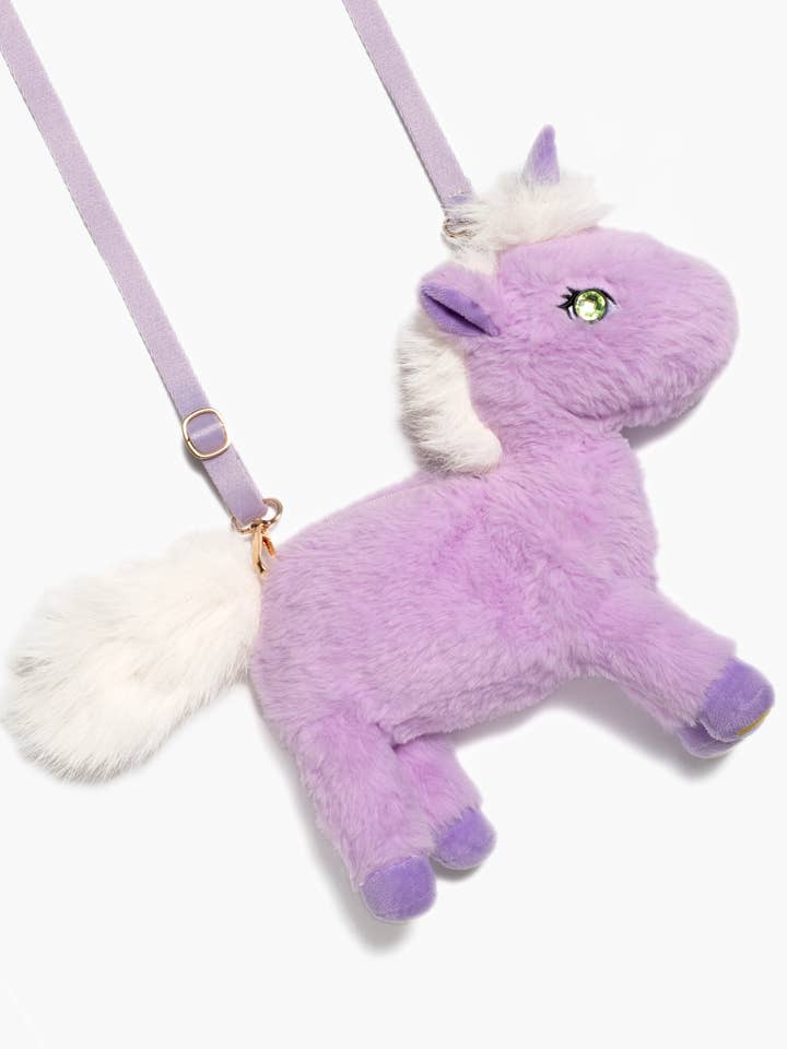 Borsa Unicorno in Peluche Opal per la vendita all'ingrosso da parte di Super Smalls