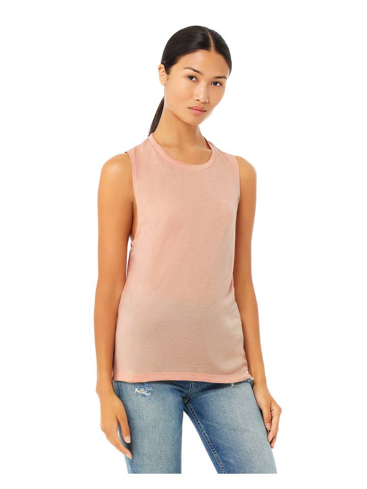 Total Apparel - Wholesale Tank Top - Women's - Bella Canvas Ladies' Flowy Scoop Muscle Tank | B880318