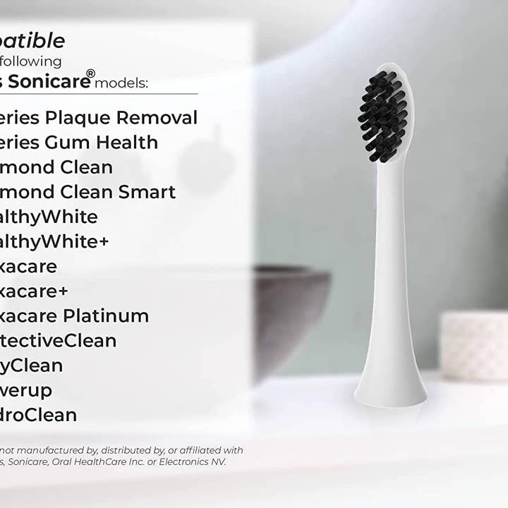 Pursonic - Vente Brosses à dents - Tête de brosse à dents de rechange compatible avec Philips Sonicare