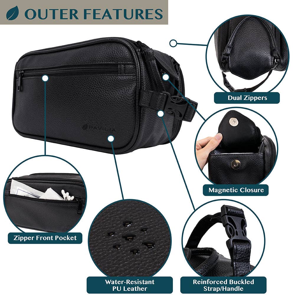 Pavilia - Venta al por mayor Neceser - Hombre - Neceser Clásico para Hombre Pavilia6