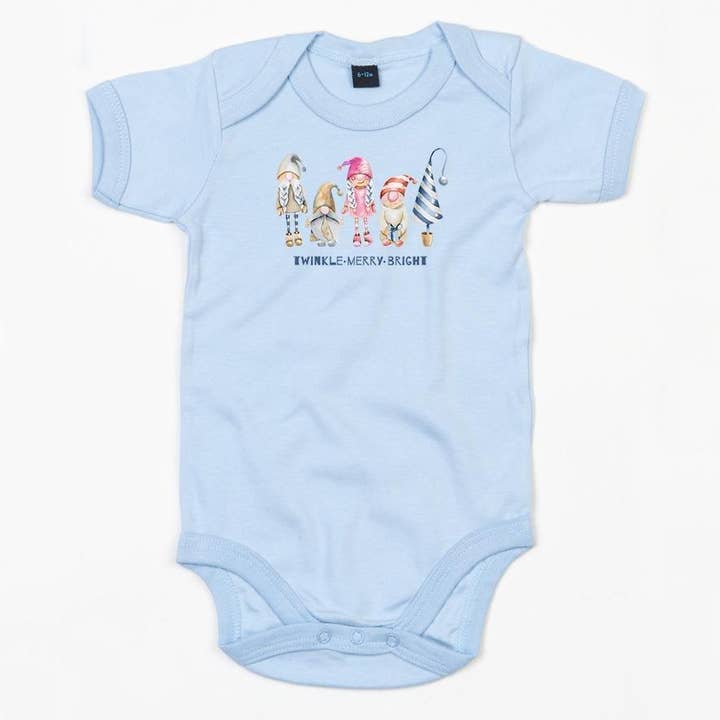 TWINKLE MERRY BRIGHT - Christmas Baby Bodysuit for wholesale by Little Mate Adventures