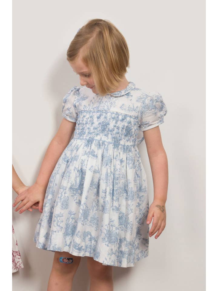Annafie London Ltd - Wholesale Dress - Kids - THEODORA smocked dress6