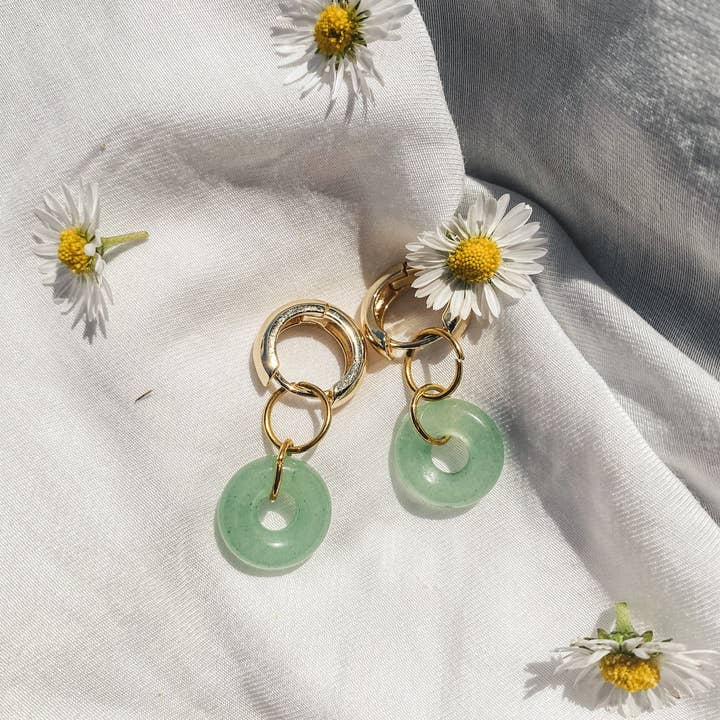 Lotus Haus Studio - Wholesale Dangle Earrings - Chunky Forbidden Fruit Loops2