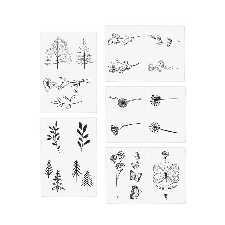 INKED by Dani - Wholesale Temporary Tattoo - Wild Thing Temporary Tattoo Pack