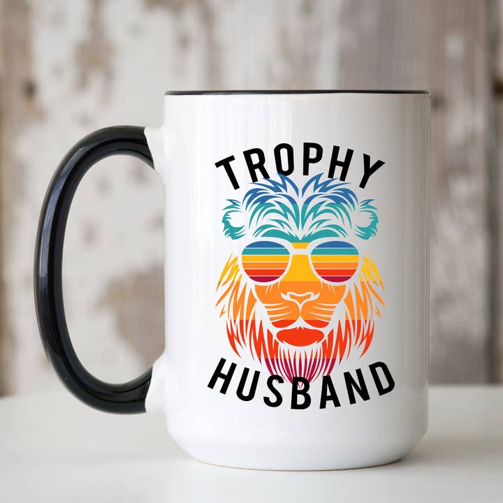 Livy Lou Designs + Co - Wholesale Coffee Mug - Ceramic Mug | Trophy Husband1