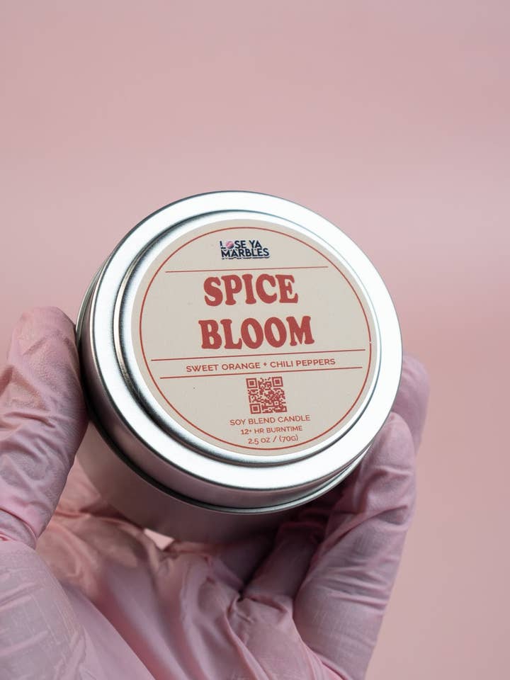 Spice Bloom – Bougie Mélange de Soja 113g pour la vente par Lose Ya Marbles LLC