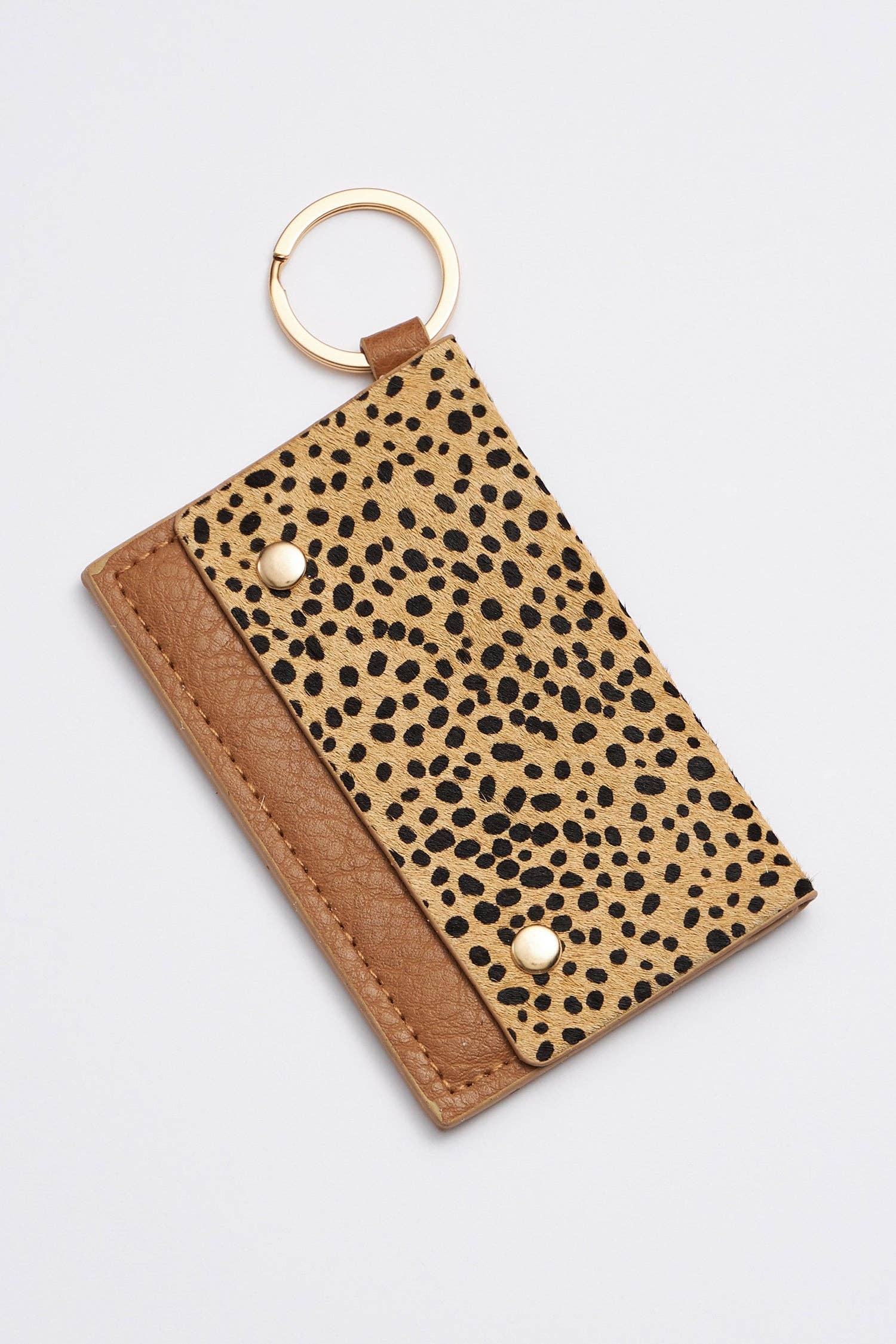 Frem - Wholesale Keychain - Women's - Chic Animal Print Card Holder Keychains0