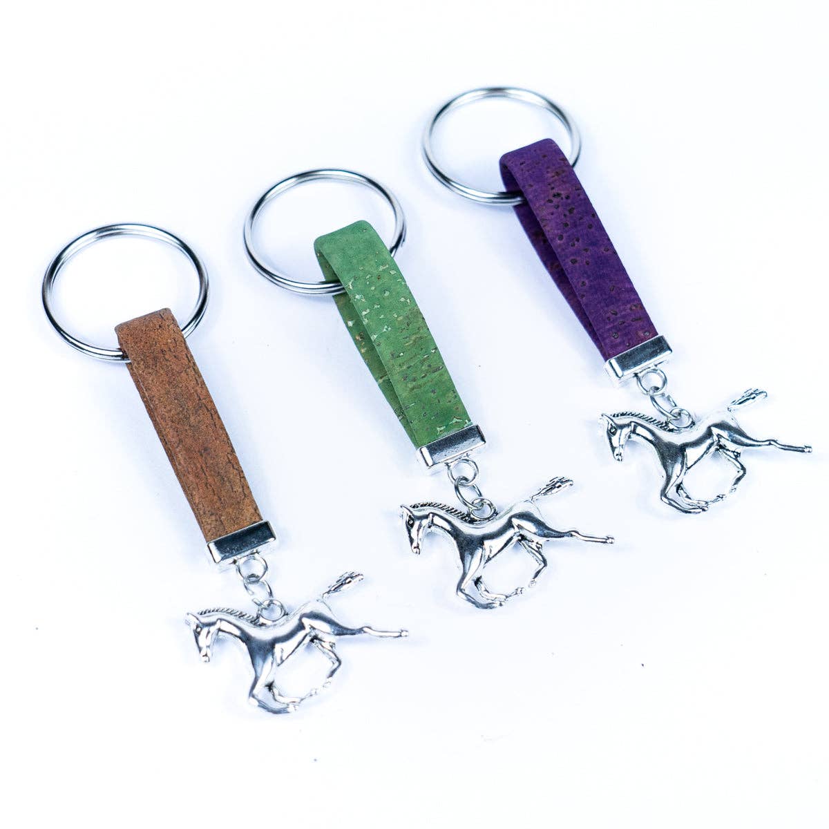 Meninas Bonitas Cork – wholesale Keychain – Women's – cork and horse accessories handmade keychains I-095-MIX-53