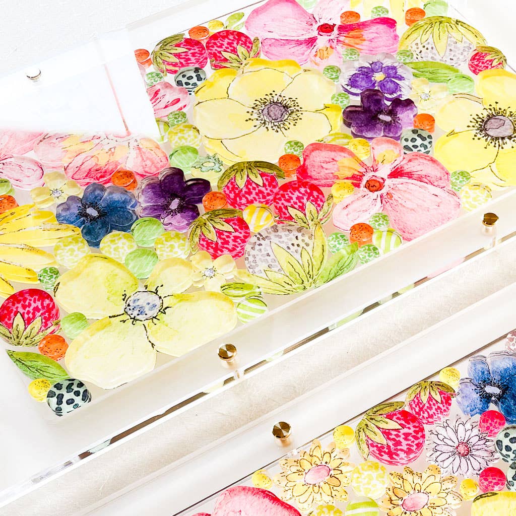LO in LONDON® - Wholesale Decorative Tray - THE LENA ACRYLIC OBSESSION TRAY- MADE TO ORDER 2-3 WEEKS1