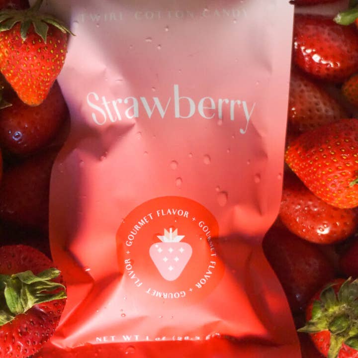 Twirl Cotton Candy - Wholesale Cotton Candy - Strawberry