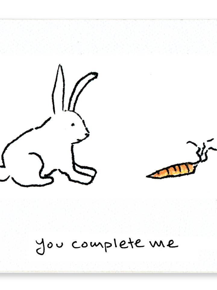 You Complete Me for wholesale by Rosie’s Wonders Connection Cards