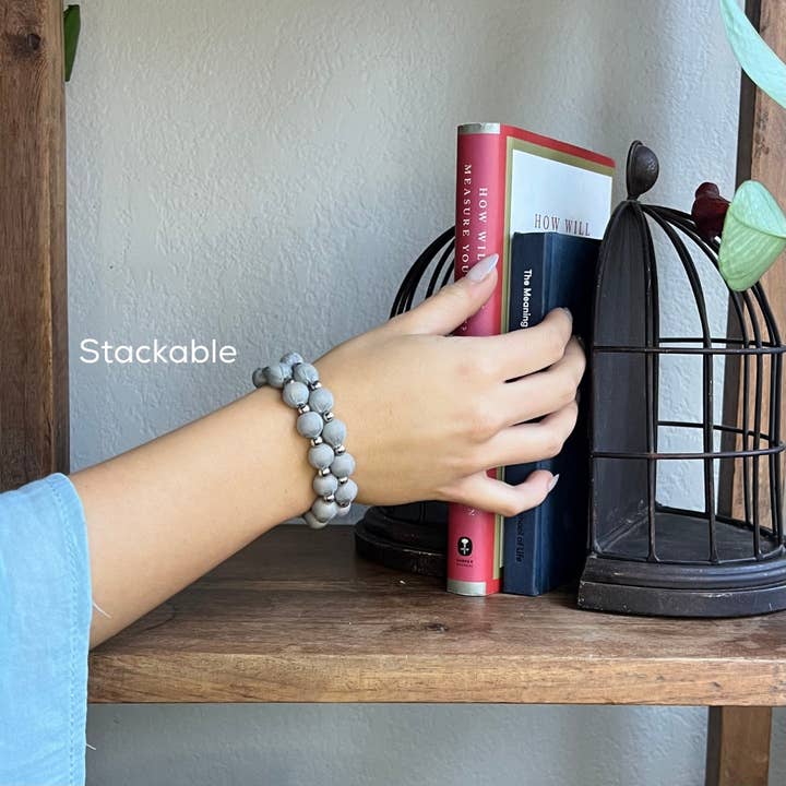 Humble Hilo – Großhandel Perlenarmband – Humble Hilo Sari Schmuck, Textilperlen- und Metallperlenarmband6