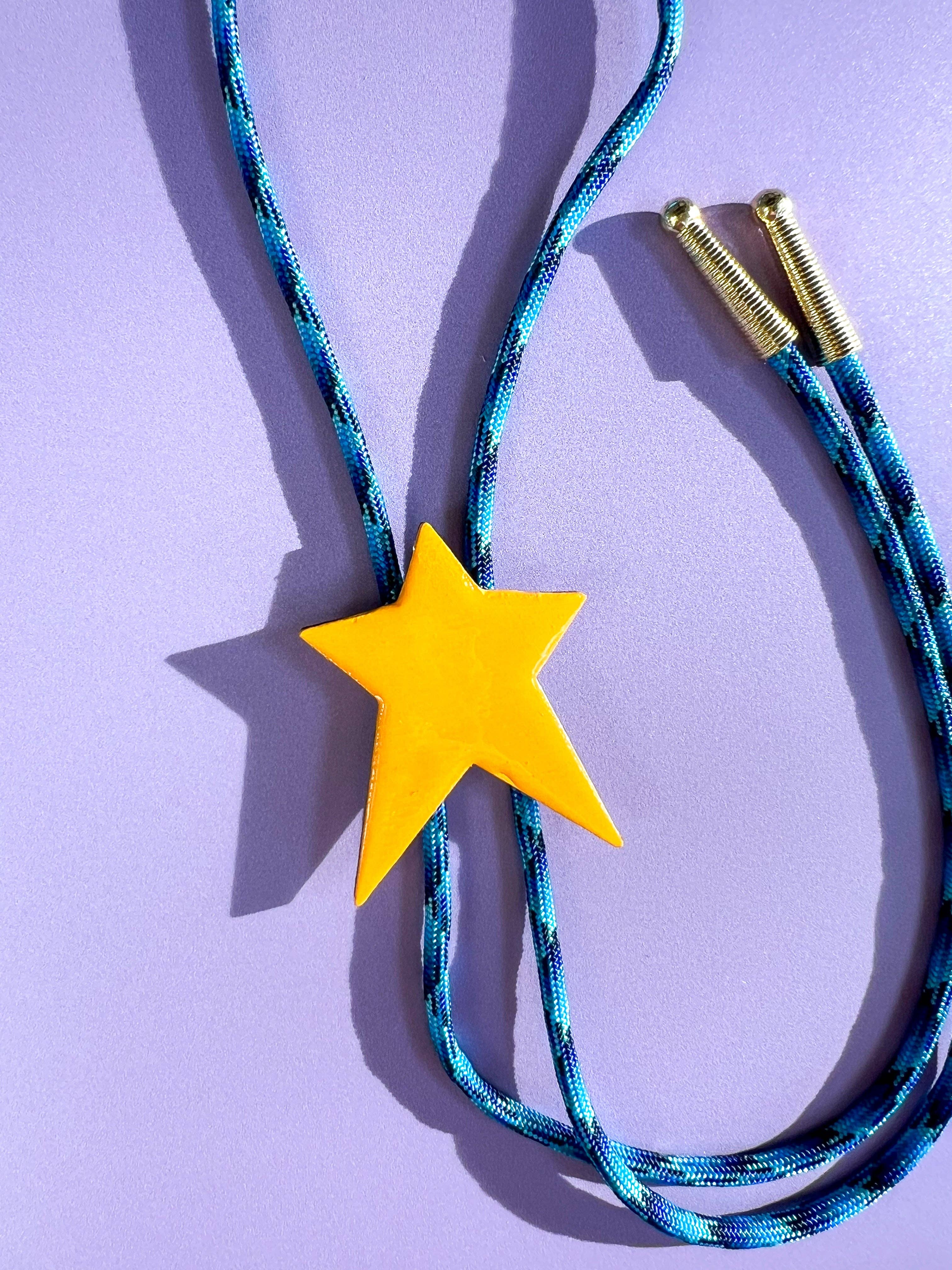 Velvet Outlaw - Wholesale Y-Neck/Lariat Necklace - Star Bolo Tie - Two Colors0