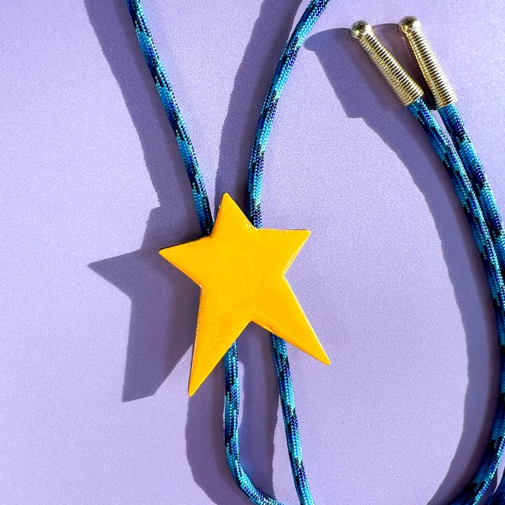 Velvet Outlaw - Wholesale Y-Neck/Lariat Necklace - Star Bolo Tie - Two Colors