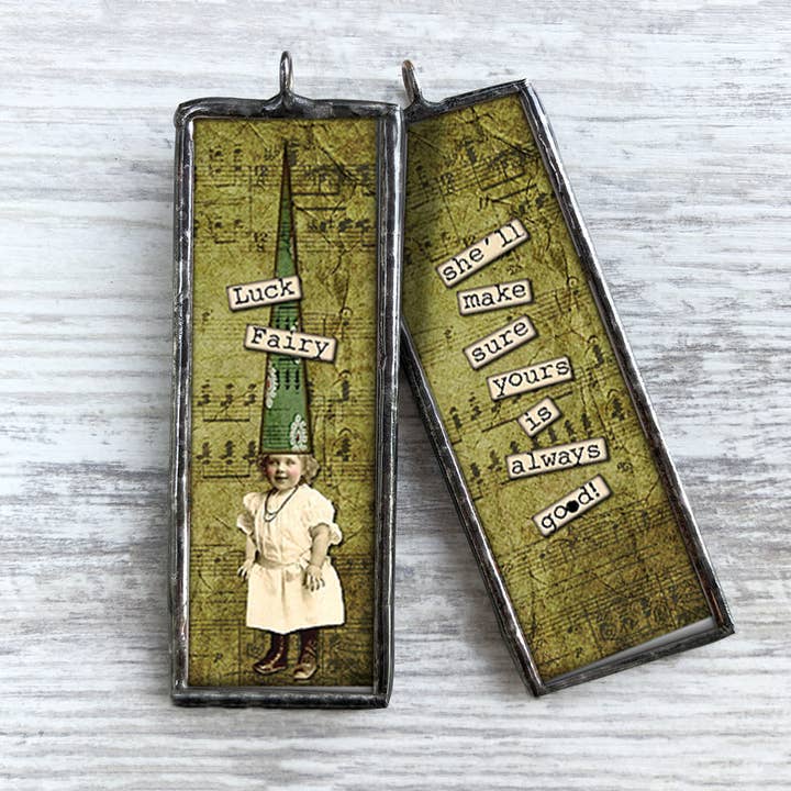 Luck Fairy Ornament Charm for wholesale by Homestyle Charlie