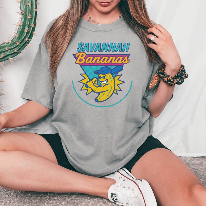 Simply You Customs - Wholesale T-Shirt (Graphic) - Women's - Past Time Savannah Bananas3