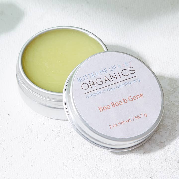 Butter Me Up Organics - Wholesale Healing Salve/Balm/Cream - Boo Boo b Gone / Natural Neosporin / Healing Wound Salve0