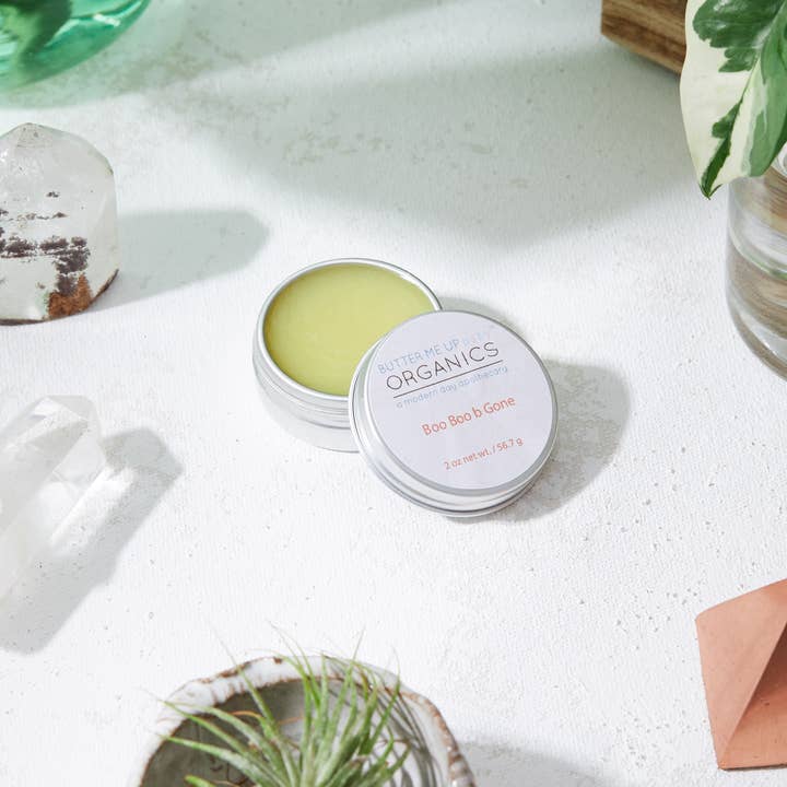 Butter Me Up Organics - Wholesale Healing Salve/Balm/Cream - Boo Boo b Gone / Natural Neosporin / Healing Wound Salve