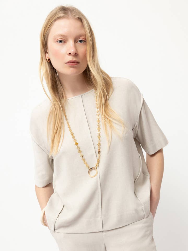 Bluse (416710-10) for engroshandel hos Lanidor