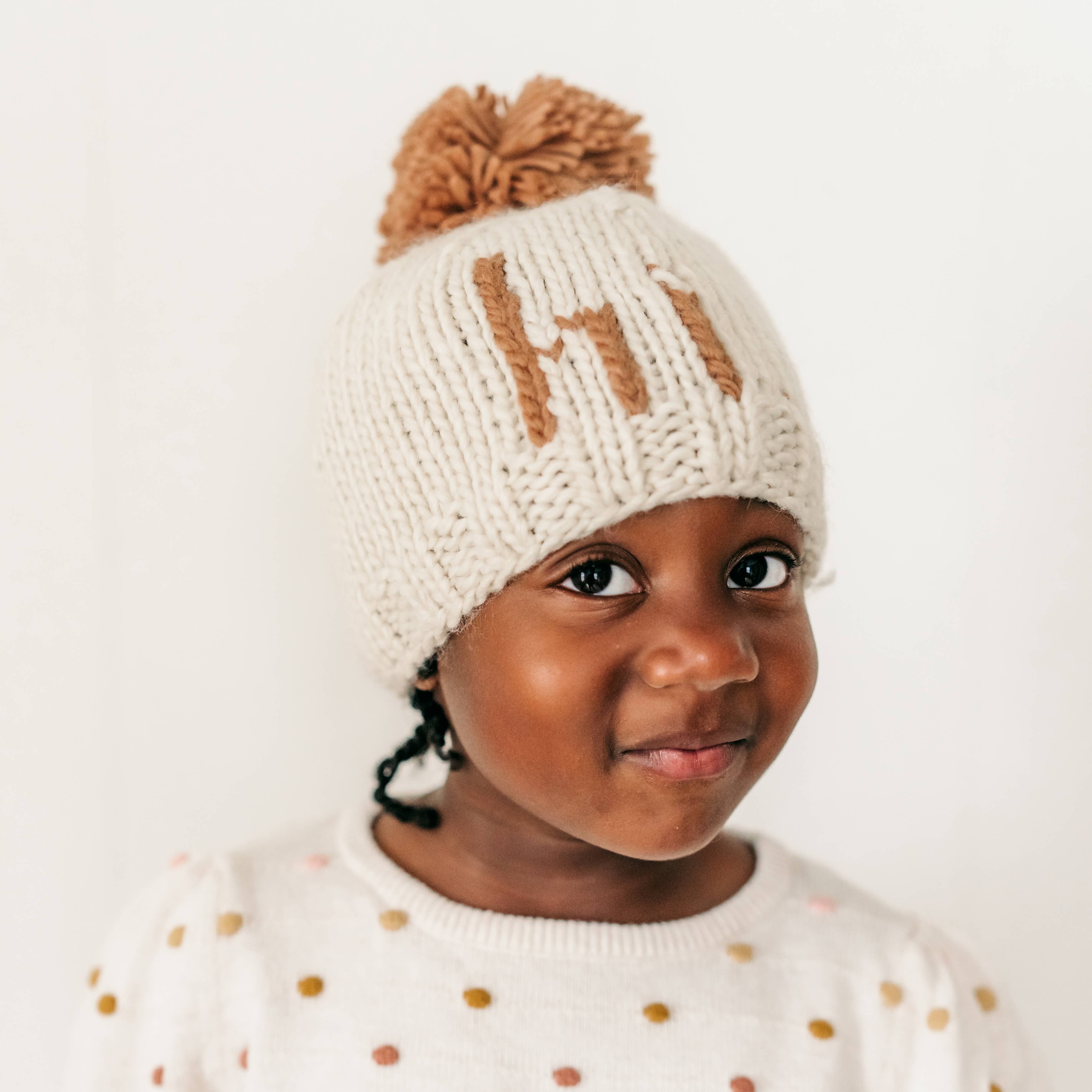 Huggalugs - Wholesale Beanie - Kids - hi. Pecan Hand Knit Beanie Hat Baby & Kids5