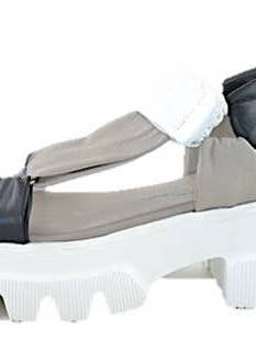 SANDÁLIA DE SOLA DE COURO BLAINE - COMBINAÇÃO PRETA por atacado de Sheridan Mia