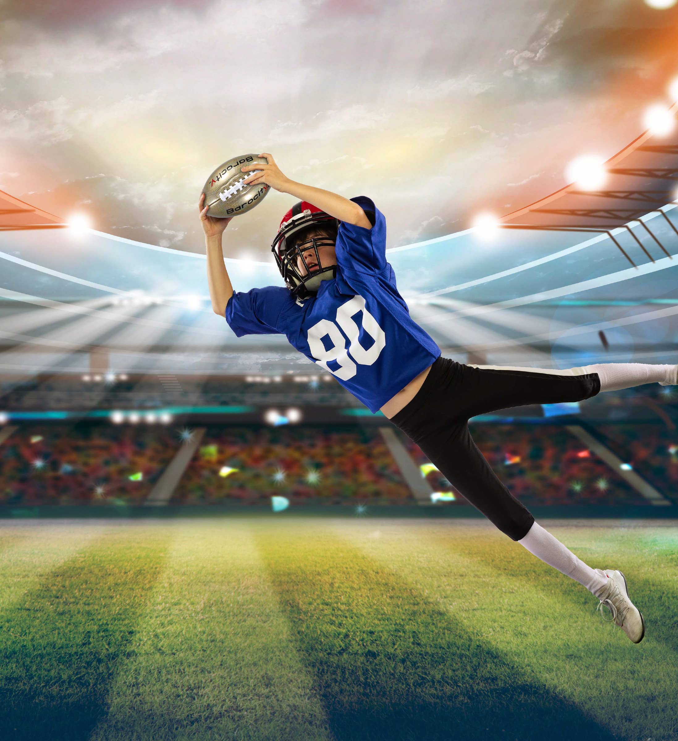 Cota Global – wholesale Sports ball – Football - Gold Modern Pattern - Size 35