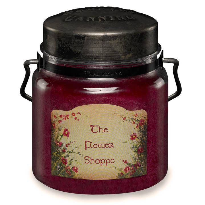 Bougie classique en pot 16OZ-Fleur SHOPPE pour la vente par McCall's Candles