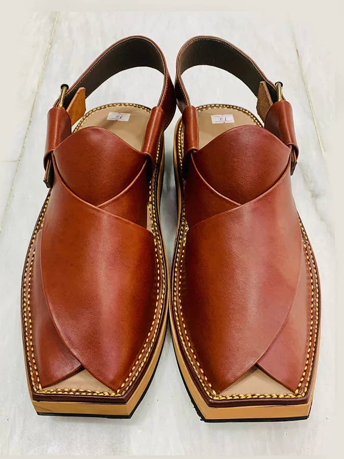 Schoenen van de beste kwaliteit, handgemaakt traditioneel bruin herenleer voor wholesale door vintarust