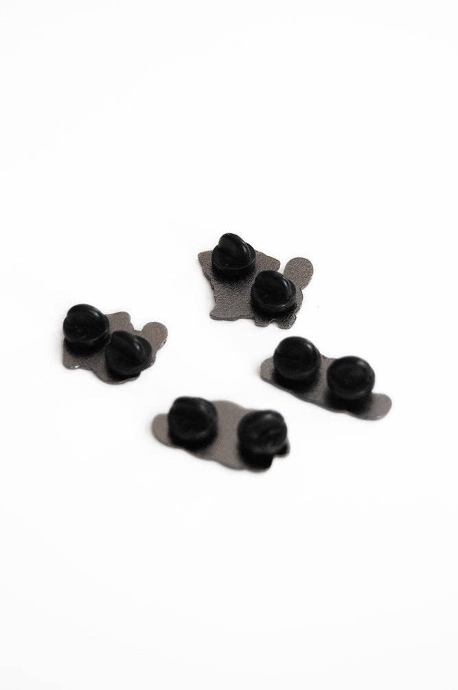 Floral Frolic - Wholesale Lapel Pin/Button - Angry Cat Pin Set5