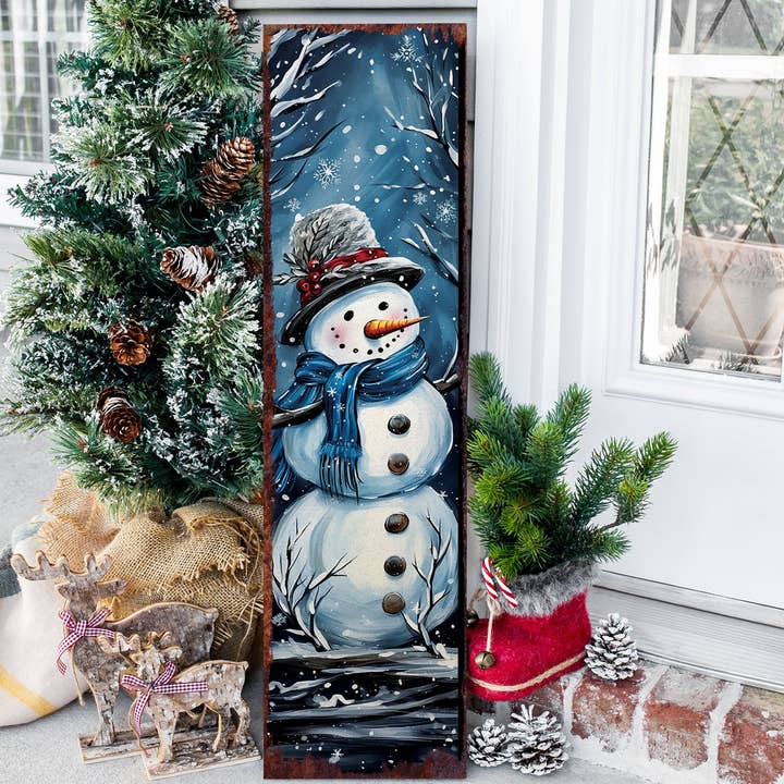 36" Rustieke Kerstman Welkom Veranda Bord | Cadeau voor Buitendecoratie voor wholesale door TX USA Corporation