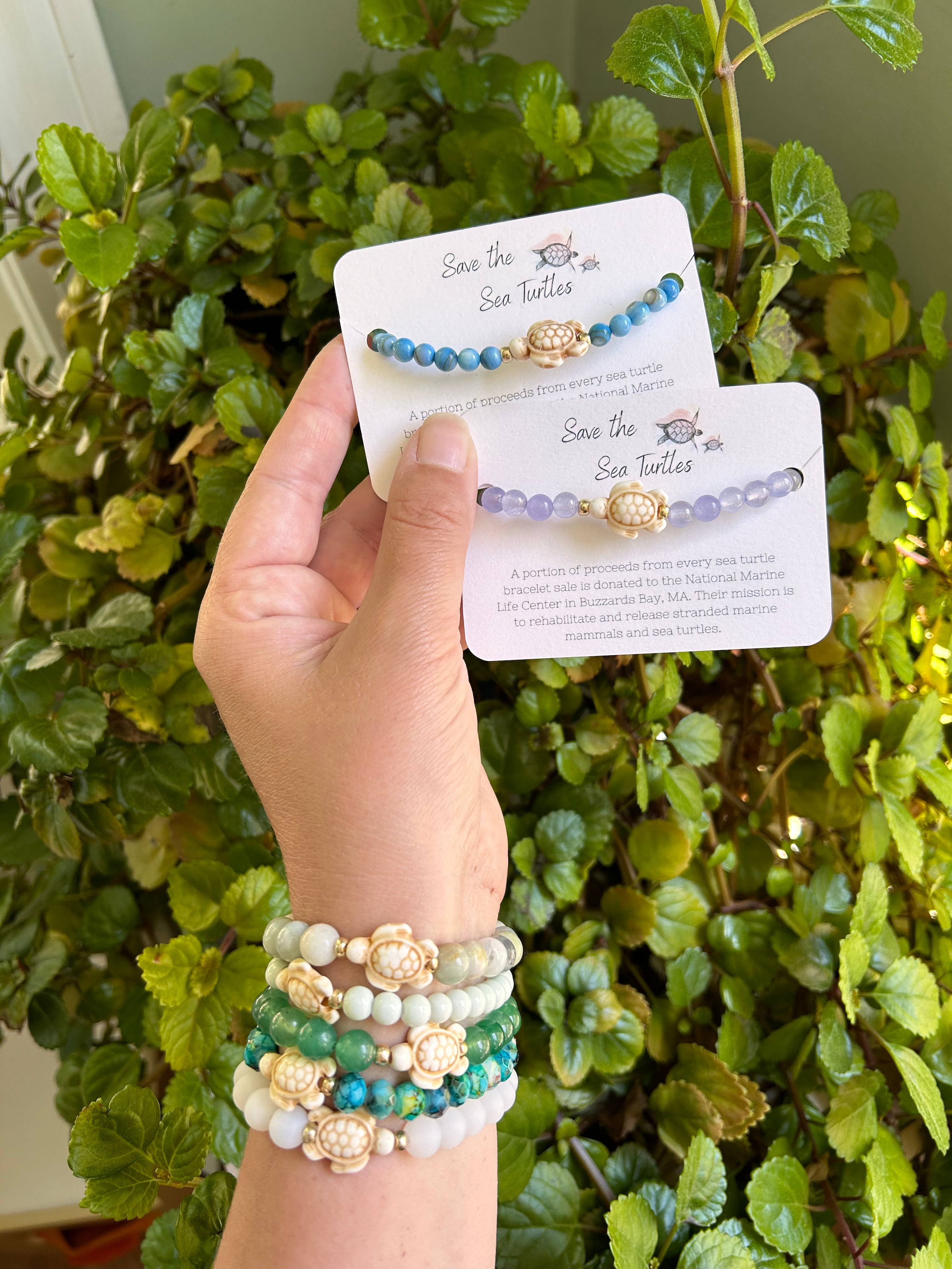 Miss Lou Makes - Wholesale Beaded Bracelet - Save the Sea Turtles Bracelets6