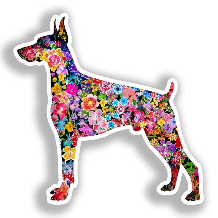 Doberman Pnscher Dog Decal Sticker # A019698 for wholesale by Yoonek Graphics