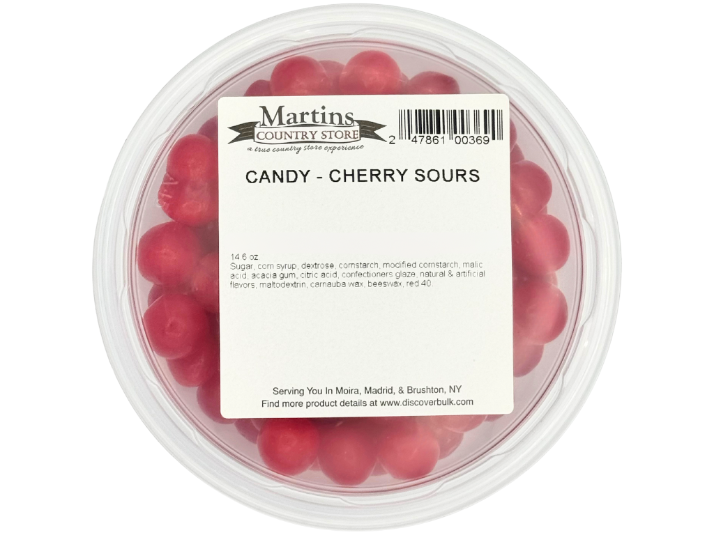 Martin's Country Store LLC - Wholesale Hard Candy - CHERRY SOURS 14.6oz3