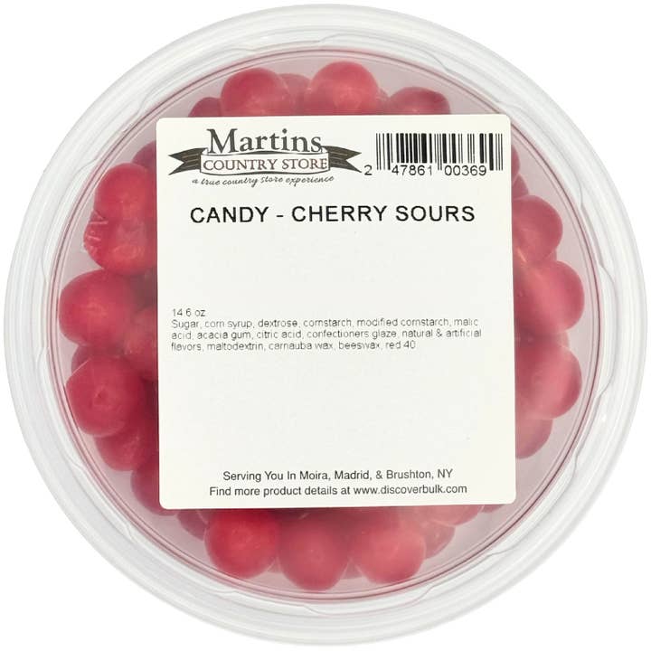 Martin's Country Store LLC - Wholesale Hard Candy - CHERRY SOURS 14.6oz3