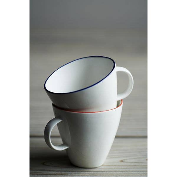 Canvas Home - Wholesale Coffee Mug - Abbesses Blue Mugs, Set of 46