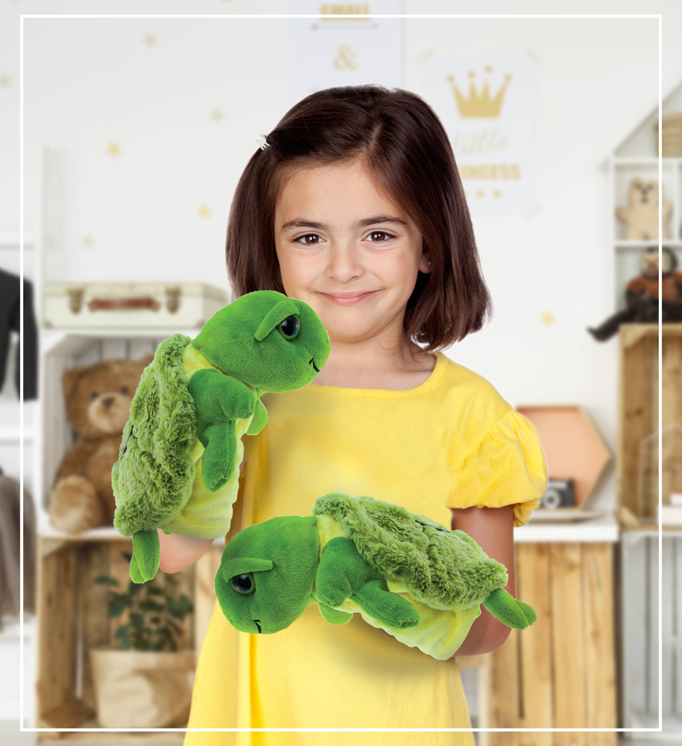 Cota Global - Wholesale Stuffed/Plush Toy - Kids & Baby - Super Soft Plush Hand Puppet - Sea Turtle5