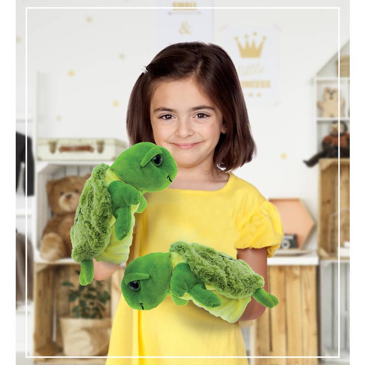 Cota Global - Wholesale Stuffed/Plush Toy - Kids & Baby - Super Soft Plush Hand Puppet - Sea Turtle5