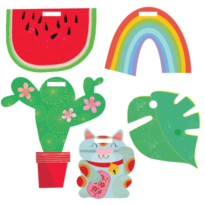 Colección de etiquetas de regalo modernas TG01 para venta al por mayor de Kali Stileman Publishing