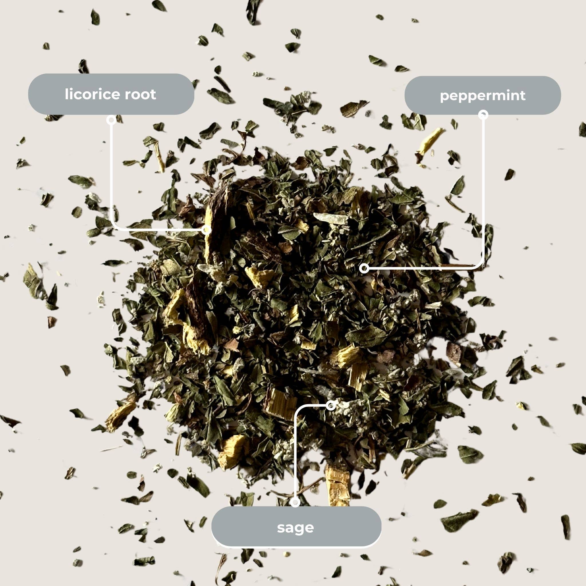 Tea with Tae - Wholesale Tea Bags - Calming Tea Herbal Rest Mini Tea Tube Gift (5 tea bags)3