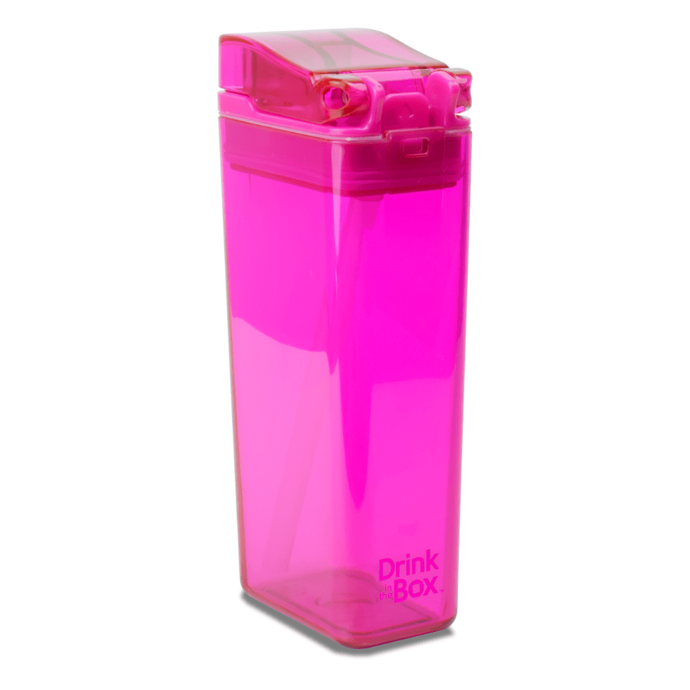 Mini Hippo – Engroshandel Vandflaske – Precidio Drikkeflaske i Boks Stor - 350 ml volumen - Pink2