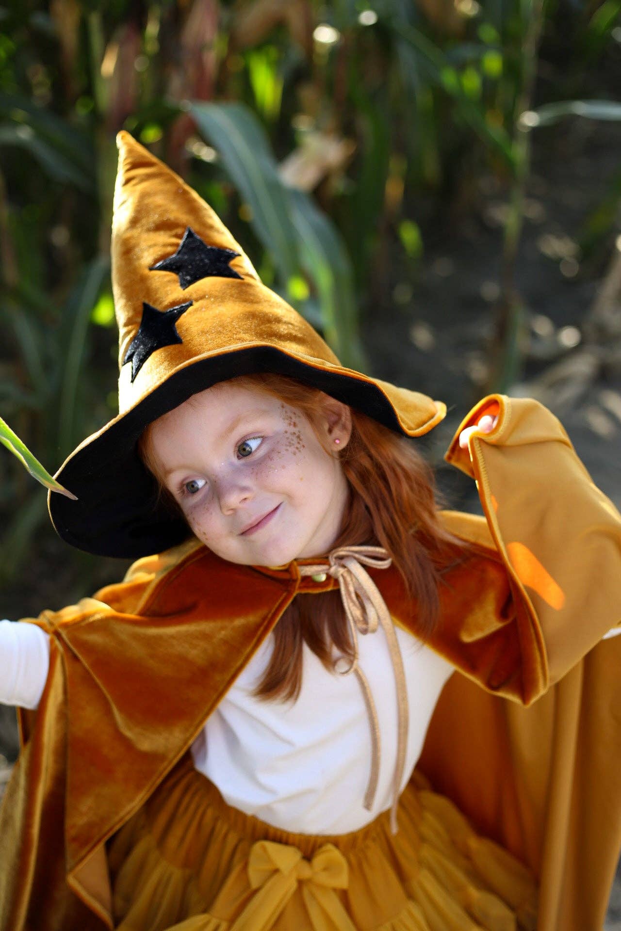 Moi Mili - Wholesale Costume - Kids - Witch Hat 'Gold Magic'2