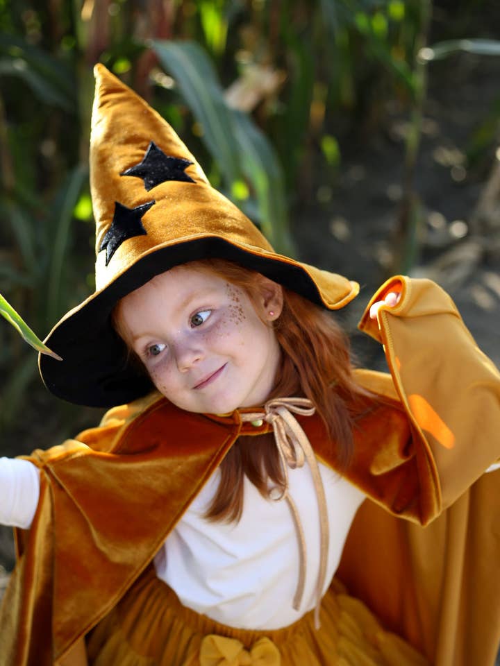 Moi Mili - Wholesale Costume - Kids - Witch Hat 'Gold Magic'2