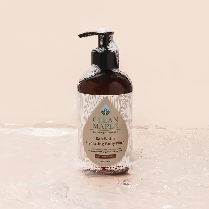 Clean Maple - Wholesale Body Wash/Shower Gel - Sap Water Hydrating Body Wash - Clean Maple Body Care1